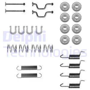 Монтажний набір гальмівної колодки (AKEBONO) LEXUS RX TOYOTA AVENSIS, CAMRY, CARINA E VI, CARINA V, CELICA 1.6-3.0 12.87-05.03 Delphi LY1408