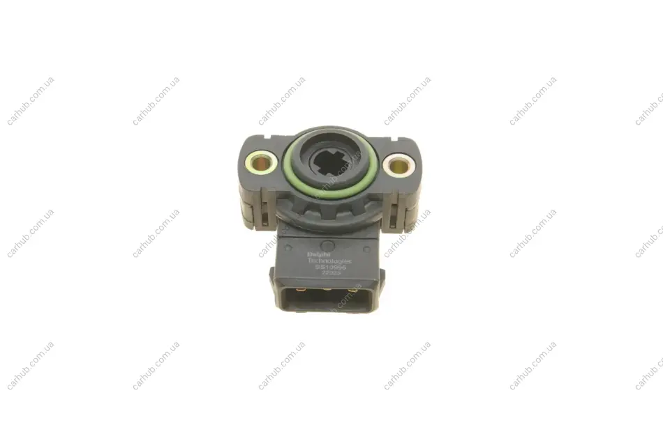 Датчик положення дросельної заслінки SEAT CORDOBA, IBIZA II, TOLEDO I VW CORRADO, GOLF III, PASSAT B3/B4, POLO III CLASSIC, TRANSPORTER T4, VENTO 1.8/2.0/2.5 02.90-06.03 Delphi SS10996-12B1 (фото 1)