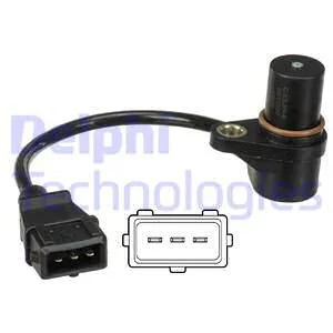 Датчик положення колінчастого вала HONDA ACCORD V, ACCORD VI, CIVIC VI LAND ROVER DISCOVERY I, FREELANDER I, RANGE ROVER II MG MGF, TF, ZR, ZS ROVER 200 II, 25 I, 400 1.1-4.6 06.89-12.09 Delphi SS11230