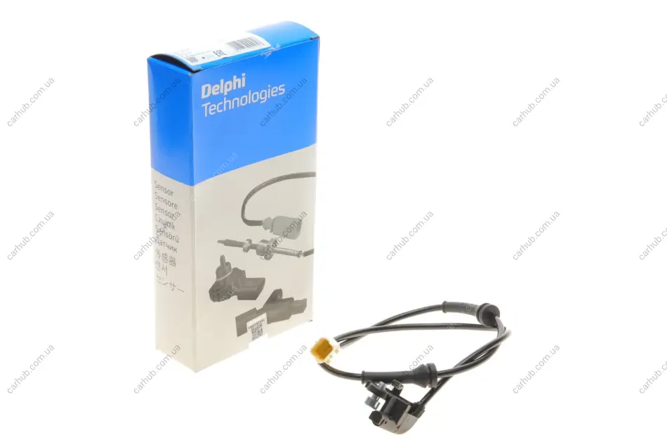 Датчик ABS (задній) Citroen C4/Peugeot 307 1.4-2.0/1.4HDI-2.0HDI 00-13 Delphi SS20066 (фото 1)