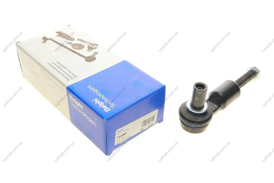 Рульовий наконечник лів/прав AUDI A4 B5, A4 B6, A6 C5, A8 D2, ALLROAD C5 SKODA SUPERB I VW PASSAT B5, PASSAT B5.5 1.6-4.2 11.94-03.08 Delphi TA1583 (фото 1)