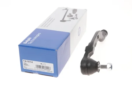 Рульовий наконечник лів DACIA DUSTER FIAT TALENTO NISSAN NV300, PRIMASTAR OPEL VIVARO A, VIVARO B RENAULT ARKANA I, DUSTER, ESPACE IV, KAPTUR, LAGUNA II, TRAFIC II 1.0-Electric 02.01- Delphi TA1814