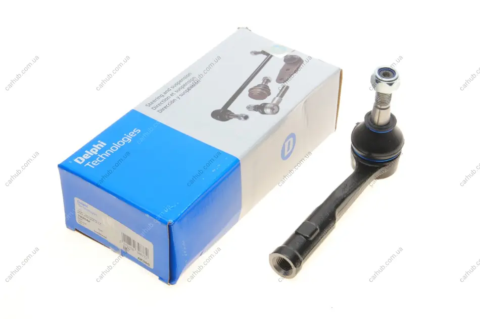 Рульовий наконечник прав FIAT CROMA OPEL SIGNUM, VECTRA C, VECTRA C GTS SAAB 9-3, 9-3X, 9-5 1.6-3.2 09.97-02.15 Delphi TA2042 (фото 1)