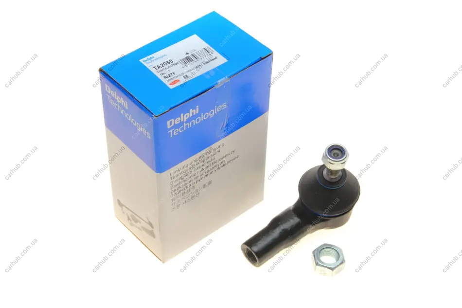 Рульовий наконечник лів/прав CITROEN C8, JUMPY I FIAT SCUDO, ULYSSE LANCIA PHEDRA PEUGEOT 807, EXPERT 1.6-3.0 10.95- Delphi TA2058 (фото 1)