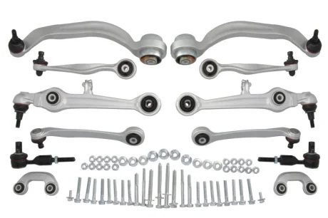 Комплект передніх важелів передн AUDI A6 C5 SKODA SUPERB I VW PASSAT B5, PASSAT B5.5 1.6-4.2 10.96-03.08 Delphi TC1900KIT