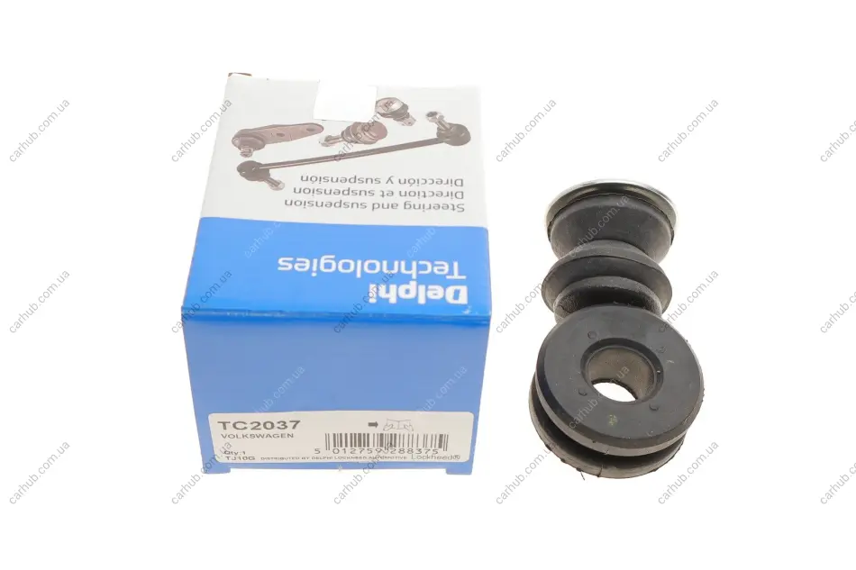 Стійка стабілізатора передн лів/прав 65mm VW PASSAT B3/B4 1.6-2.9 02.88-05.97 Delphi TC2037 (фото 1)