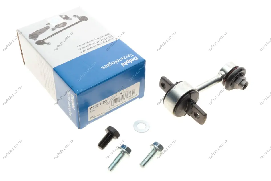 Стійка стабілізатора задн лів/прав 90mm AUDI A4 B6, A4 B7 SEAT EXEO, EXEO ST 1.6-4.2 11.00-05.13 Delphi TC2100 (фото 1)
