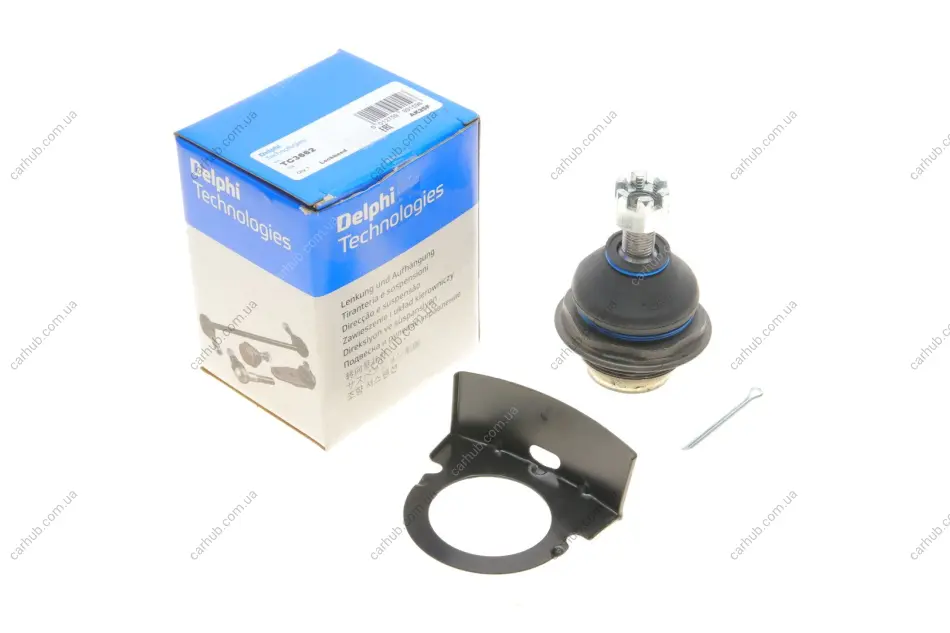Шарова опора лів/прав (нижн передн) HYUNDAI I30 KIA CEE\'D, PRO CEE\'D 1.4-2.0LPG 12.06-02.13 Delphi TC3662 (фото 1)