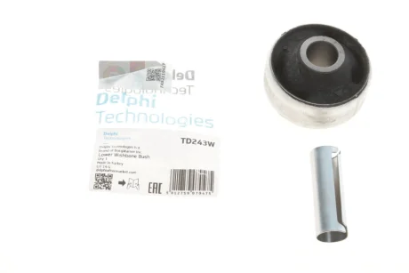 Сайлентблок важеля (переднього/ззаду) VW Golf 83-02 (з монтажною втулкою) DELPHI Delphi TD243W