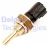 Датчик температури охолоджуючої рідини Nissan Almera/Primera 91- (2 конт.) (чорний) Delphi TS10064-11B1 (фото 1)
