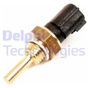 Датчик температури охолоджуючої рідини Nissan Almera/Primera 91- (2 конт.) (чорний) Delphi TS10064-11B1