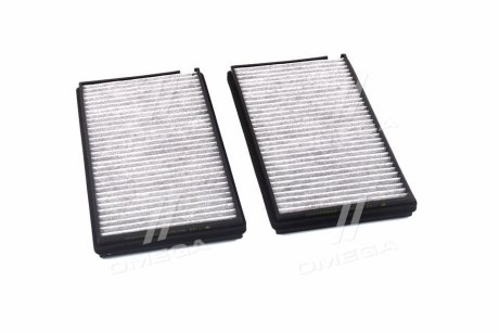Фото фильтр салона BMW 5 (E60) 3.0D 01-(угольный) (к-кт 2 шт.)) Denckermann M110675K Фильтр салона BMW 5 (E60) 3.0D 01-(угольный) (к-кт 2 шт.)) Denckermann M110675K