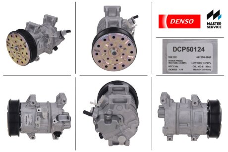 Фото компресор кондиціонера DENSO DCP50124 Компресор кондиціонера DENSO DCP50124