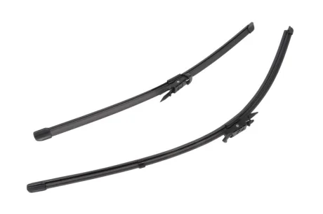 Щітка склоочисника безкаркасна передн із спойлером (2шт) Flat Blades 600/475мм MERCEDES A (W176), CLA (C117), CLA SHOOTING BRAKE (X117), GLA (X156) AUDI A3 BMW 3 (E90), 3 (E91), 3 (F30 05.03- DENSO DF-011