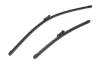 Щітка склоочисника безкаркасна передн із спойлером (2шт) Flat Blades 600/380мм AUDI A1 PEUGEOT 408 II SEAT MII, TOLEDO IV SKODA CITIGO, E-CITIGO, RAPID VW LOAD UP!, POLO V, UP! 03.09- DENSO DF-013 (фото 1)