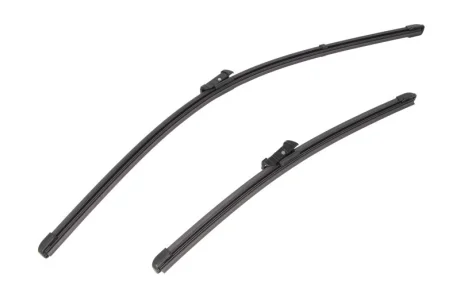 Щітка склоочисника безкаркасна передн із спойлером (2шт) Flat Blades 600/380мм AUDI A1 PEUGEOT 408 II SEAT MII, TOLEDO IV SKODA CITIGO, E-CITIGO, RAPID VW LOAD UP!, POLO V, UP! 03.09- DENSO DF-013