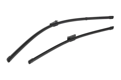 Щітка склоочисника безкаркасна передн із спойлером (2шт) Flat Blades 650/450мм ALFA ROMEO STELVIO AUDI A1, A1 ALLSTREET, A1 CITY CARVER, A3, Q2 CUPRA ATECA NIO ET7 SEAT ATECA, LEON 04.10- DENSO DF-016