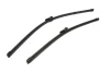 Щітка склоочисника безкаркасна передн із спойлером (2шт) Flat Blades 650/500мм VOLVO C30, S40 II, S60 II, S80 II, V50, V60 I, V70 III, XC60 I, XC70 II BMW X5 (G05), X5 (G05, F95), X6 (G06 12.03- DENSO DF-037 (фото 1)