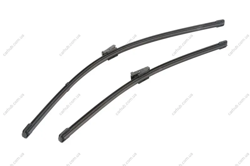 Щітка склоочисника безкаркасна передн із спойлером (2шт) Flat Blades 600/450мм ALFA ROMEO GIULIA FORTHING T5 EVO SKODA OCTAVIA III VW CADDY ALLTRACK IV, CADDY IV, T-CROSS XPENG G9 11.12- DENSO DF-050 (фото 1)