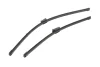 Щітка склоочисника безкаркасна передн із спойлером (2шт) Flat Blades 600/450мм ALFA ROMEO GIULIA FORTHING T5 EVO SKODA OCTAVIA III VW CADDY ALLTRACK IV, CADDY IV, T-CROSS XPENG G9 11.12- DENSO DF-050 (фото 1)