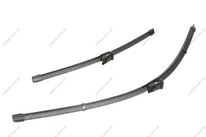Щітка склоочисника безкаркасна передн із спойлером (2шт) Flat Blades 650/400мм TOYOTA AVENSIS 11.08-10.18 DENSO DF-053 (фото 1)