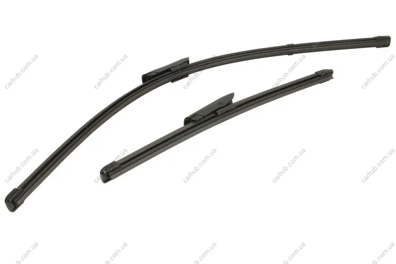 Щітка склоочисника безкаркасна передн (2шт) Flat Blades 650/350мм LADA XRAY RENAULT CAPTUR I, CLIO III, CLIO IV, FLUENCE, MEGANE, MEGANE III, THALIA II, THALIA III 05.05- DENSO DF-061 (фото 1)