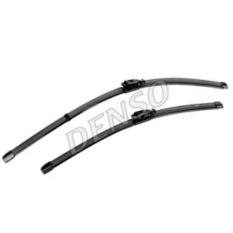 Щітка склоочисника безкаркасна передн (2шт) Flat Blades 600/450мм DACIA DUSTER LADA VESTA NISSAN TERRANO RENAULT DUSTER 04.10- DENSO DF-089