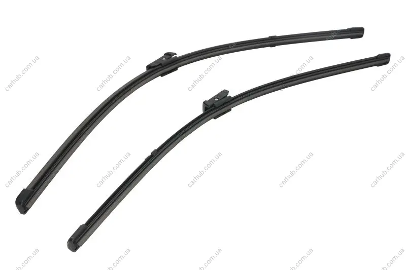 Щітка склоочисника безкаркасна передн (2шт) Flat Blades 630/550мм MITSUBISHI LANCER VIII SEAT TARRACO VW TIGUAN, TOUAREG 02.08- DENSO DF-096 (фото 1)