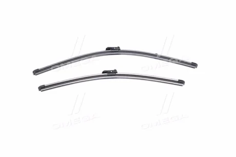 Щітка склоочисника безкаркасна передн із спойлером (2шт) Flat Blades 600/500мм AUDI A5 RENAULT TWINGO II, WIND VW TIGUAN 03.07-07.20 DENSO DF-100