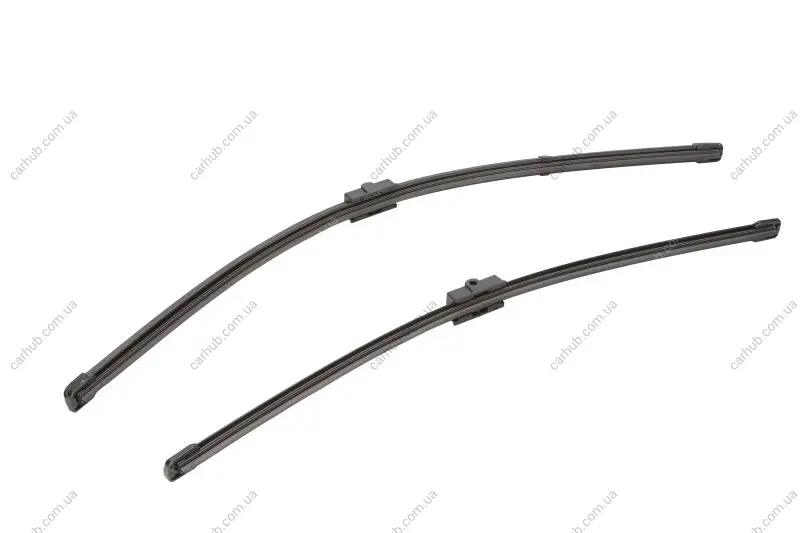 Щітка склоочисника безкаркасна передн із спойлером (2шт) Flat Blades 600/500мм BMW X5 (E70), X6 (E71, E72) 10.06-07.14 DENSO DF-112 (фото 1)
