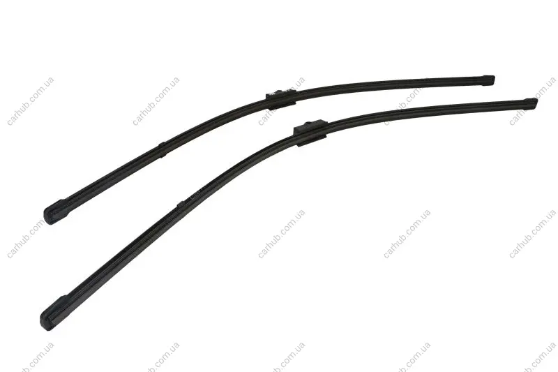Щітка склоочисника безкаркасна передн із спойлером (2шт) Flat Blades 700мм MERCEDES S (W220, V220), S (W221, V221) CITROEN C6 PEUGEOT 407 10.98- DENSO DF-123 (фото 1)