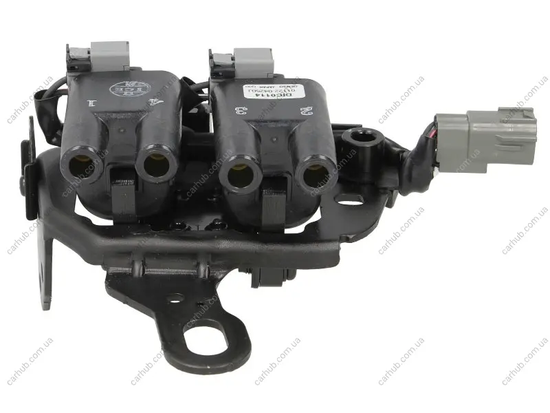 Котушка запалювання HYUNDAI ELANTRA III, ELANTRA IV, I30 KIA CEE\'D, CERATO I, PRO CEE\'D, SPORTAGE II 2.0/2.0LPG 10.03-12.12 DENSO DIC-0114 (фото 1)