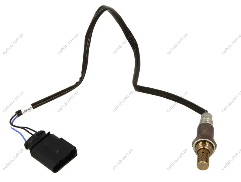 Лямбда-зонд (кількість дротів 4, 605мм) SEAT IBIZA III SKODA FABIA I, FABIA I PRAKTIK, FABIA II VW FOX, POLO IV 1.2 07.01-12.14 DENSO DOX-1588 (фото 1)