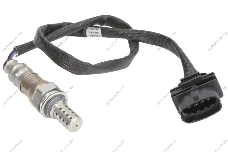 Лямбда-зонд (кількість дротів 4, 525мм) OPEL ASTRA G, ASTRA H, ASTRA H GTC, MERIVA A, VECTRA C, VECTRA C GTS, ZAFIRA B 1.6 03.00-09.12 DENSO DOX-2063 (фото 1)