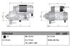 Стартер (12В, 2кВт, новий із заставою) LEXUS GS, LS, SC 4.0/4.3 12.94-11.11 DENSO DSN1223 (фото 3)