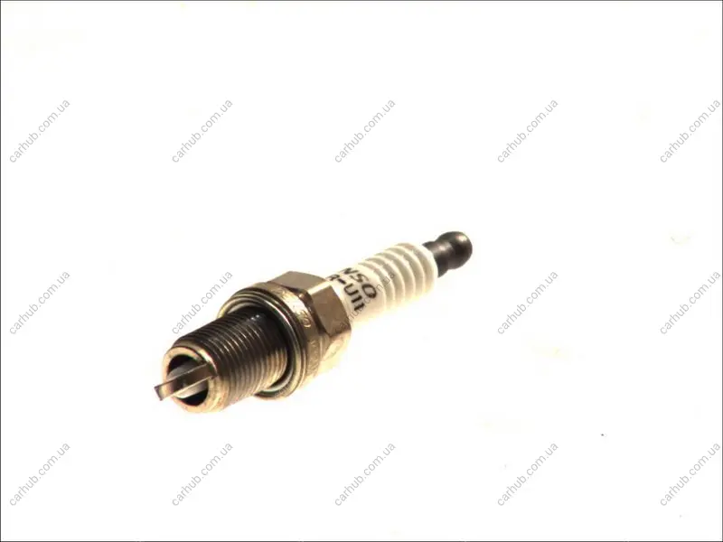 Свічка запалювання (ціна за 1шт) CHRYSLER CIRRUS, STRATUS, VOYAGER III DODGE CARAVAN, STRATUS GEELY BL, CK, HISOON, MARINDO, MR, VISION INFINITI G20 NISSAN 100NX, 200SX 1.3-2.4 08.88- DENSO K16R-U11 (фото 1)