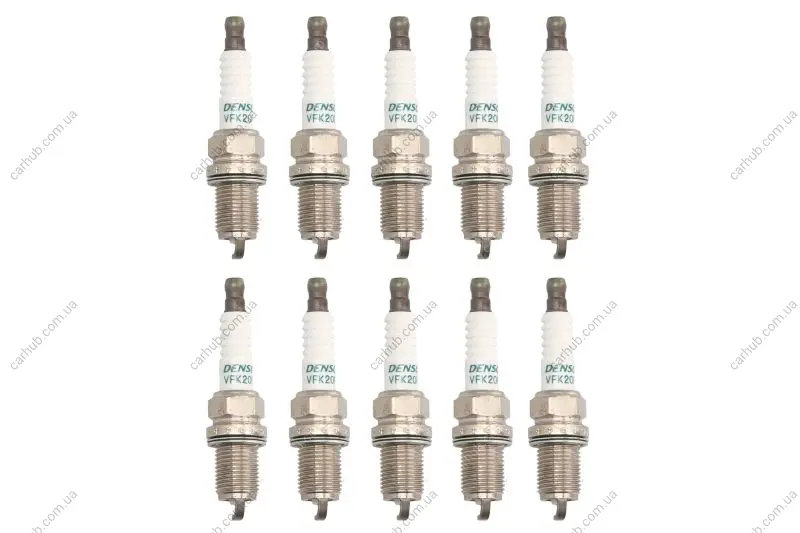 Свічка запалювання (ціна за 1шт) HONDA CITY V, CIVIC VIII, CR-Z, JAZZ III MITSUBISHI OUTLANDER II 1.2-2.0 09.05- DENSO VFK20F (фото 1)