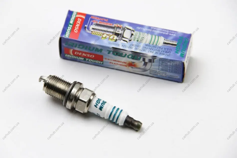 Свічка запалювання (ціна за 1шт) FORD GALAXY I, TRANSIT, TRANSIT TOURNEO HONDA CIVIC VI, CIVIC VII, CIVIC VIII, INTEGRA, S2000 SAAB 9-5 1.8-2.3 06.94- DENSO VK22G (фото 1)