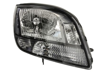 Фара Прав (H4/PY21W/W5W, електричн, з мотором, колір відбивача: хром, колір повороту: прозор) CHEVROLET ORLANDO 02.11- DEPO 2351113RMLDEM