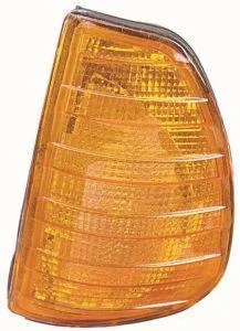 Лампа сигналу повороту переднього лів (жовт, P21W) MERCEDES W123 01.76-12.85 DEPO 440-1605LBWE-Y