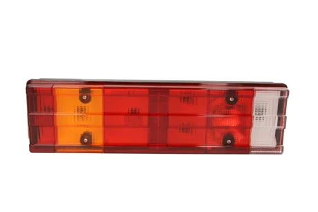 Ліхтар задній лів (P21W/R10W, з підсвічуванням номера, конектор: Bayonet 8PIN) MERCEDES ATEGO 01.98-10.04 DEPO 440-1947L-WE