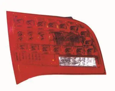 Ліхтар задній лів (внутрішня частина, H21W/LED/W16W, колір скла червон) AUDI A6 C6 Універсал 5D 05.04-10.08 DEPO 446-1302L-UQ (фото 1)