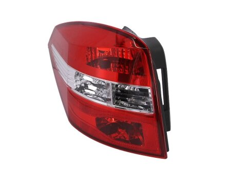 Ліхтар задній Лів (P21/5W/P21W, колір повороту білий, колір скла червон) RENAULT LAGUNA III Універсал 5D 10.07-11.10 DEPO 5511980LUE