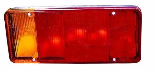 Ліхтар задній лів (P21W/R5W, відбивач, конектор: 10PIN + 3PIN) IVECO EUROCARGO I-III 01.91-09.15 DEPO 663-1904L-LD-WE (фото 1)