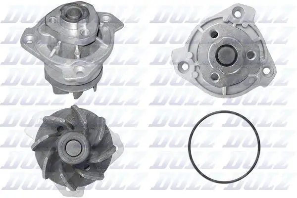 Водяний насос A3/Golf IV/T5/Passat 2.8/3.2 03-10 DOLZ A202 (фото 1)