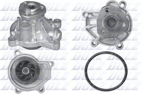 Водяний насос VW Polo/Seat Ibiza/Skoda Fabia 1.2i 01- DOLZ A207 (фото 1)
