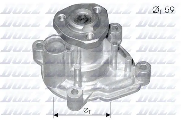 Водяний насос Polo/Golf/Passat 1.4FSI 2.0TDI 02-07 DOLZ A218 (фото 1)