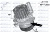 Водяний насос 2.0TDI Caddy III/Golf VI 12- DOLZ A224 (фото 1)