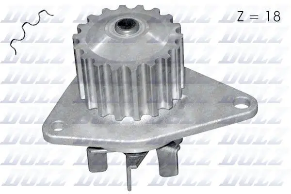 Водяний насос C3/C4/Peugeot 206/207/307 1.4 16V 03- DOLZ C134 (фото 1)