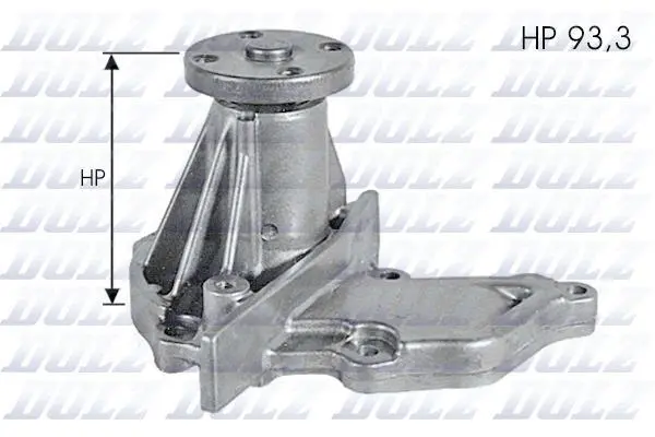 Водяний насос C-Max/Fiesta/Fusion/Focus 1.4/1.6i 95-12 DOLZ F133 (фото 1)